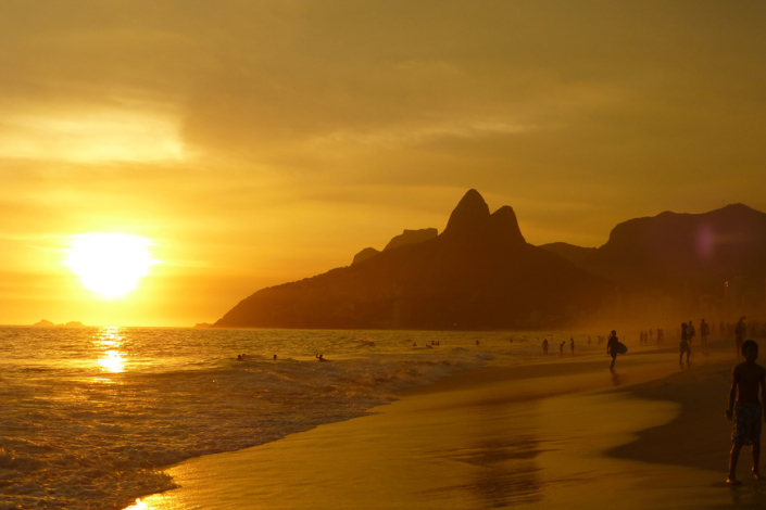 Ipanema beach Rio de Janeiro Brésil voyage